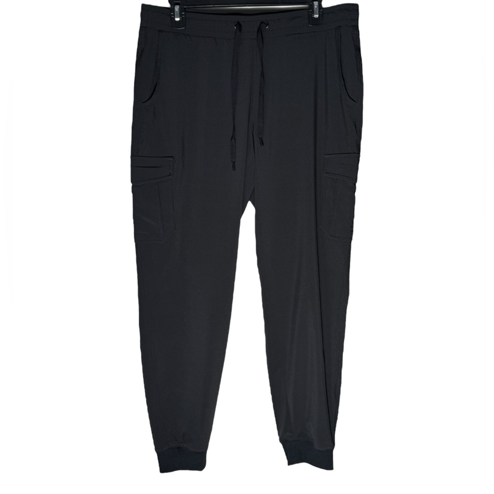 Eddie Bauer Black Activewear Cargo joggers women’s size Medium